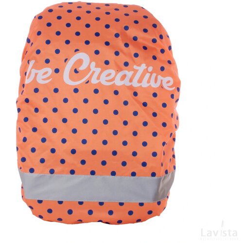 Creaback Reflect Custom Made Reflecterende Rugzakhoes Wit