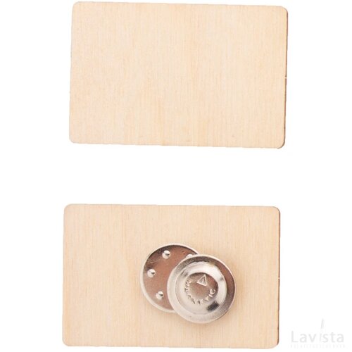 Woobadge Cutsom Made Magnetische Badge Natuurlijk