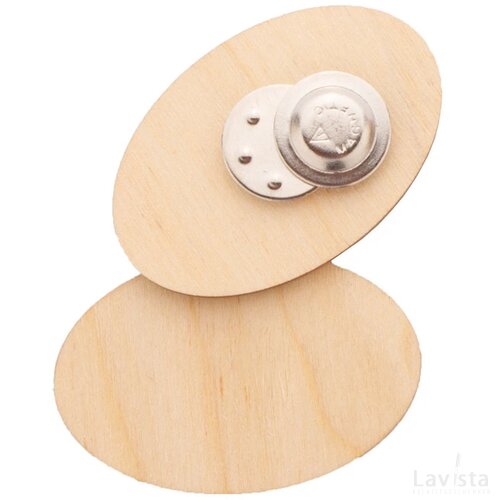 Woobadge Cutsom Made Magnetische Badge Natuurlijk