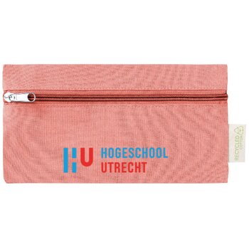 Gerecyclede katoenen etui Rood
