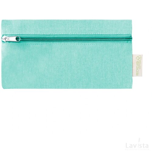 Gerecyclede katoenen etui Groen