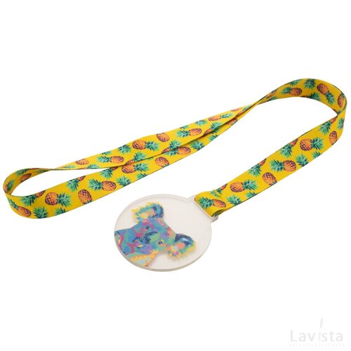 Subdal Colour Custom Made Medaille Wit