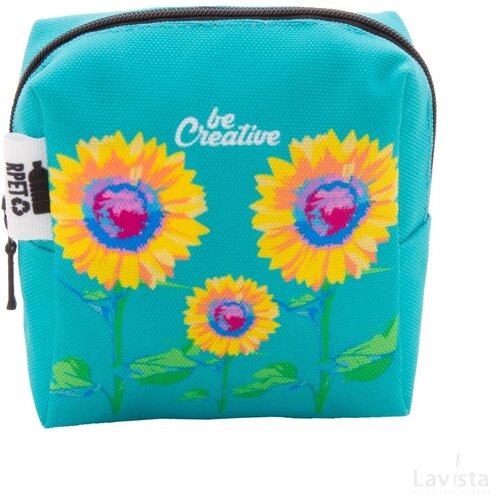 Creabeauty Square S Custom Made Make-Up Tas Zwart