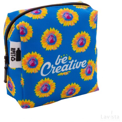 Creabeauty Square S Custom Made Make-Up Tas Zwart