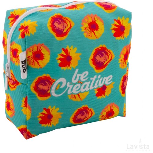 Creabeauty Square M Custom Made Make-Up Tas Wit