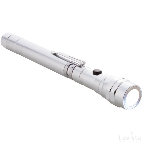 Giraffe Uitschuifbare Zaklamp Zilver