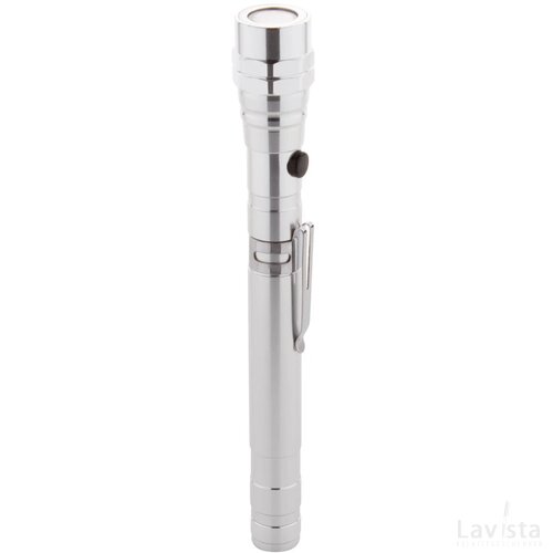 Giraffe Uitschuifbare Zaklamp Zilver