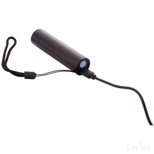 Chargelight Oplaadbare Zaklamp Zwart