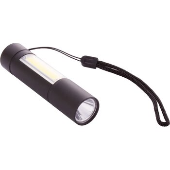 Chargelight Plus Oplaadbare Zaklamp Zwart