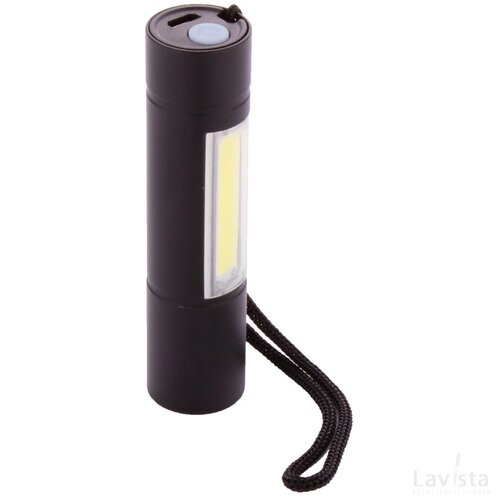 Chargelight Plus Oplaadbare Zaklamp Zwart