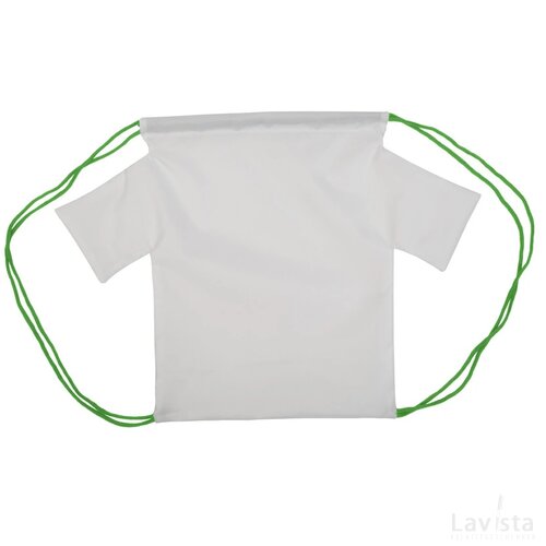 Creadraw T Kids Custom Made Trekkoord Tas Voor Kinderen Groen
