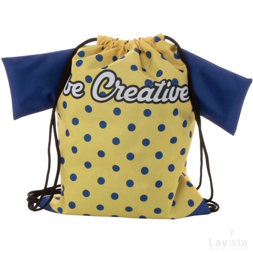 Creadraw T Kids Custom Made Trekkoord Tas Voor Kinderen Zwart
