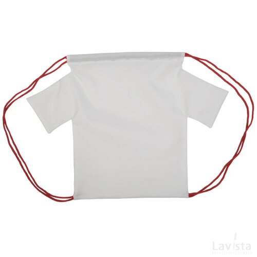Creadraw T Kids Custom Made Trekkoord Tas Voor Kinderen Rood