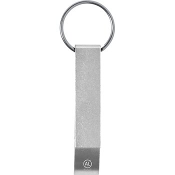 Mixe Flesopener Sleutelhanger Zilver
