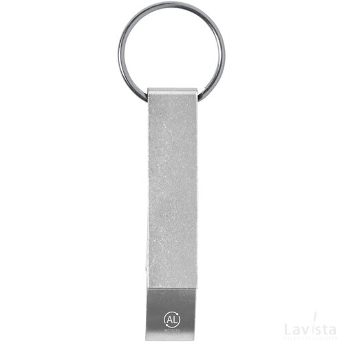 Mixe Flesopener Sleutelhanger Zilver