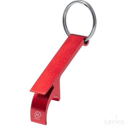 Mixe Flesopener Sleutelhanger Rood