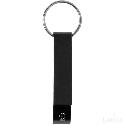 Mixe Flesopener Sleutelhanger Zwart