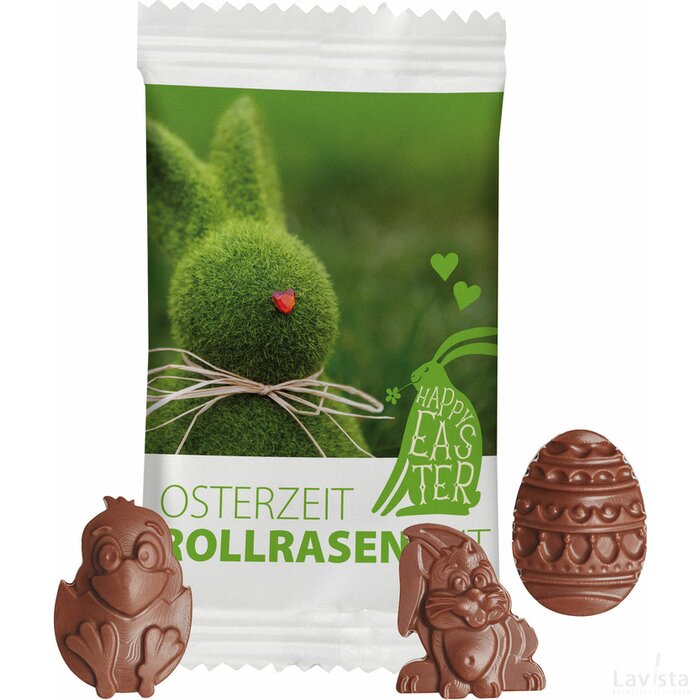 Chocolade Paasfiguur in papieren zakje