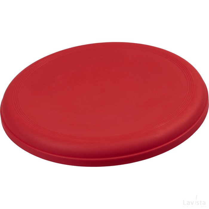 Orbit frisbee van gerecycled plastic Rood