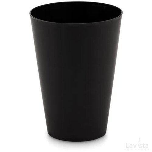 Herbruikbare event beker 300ml Festa large zwart