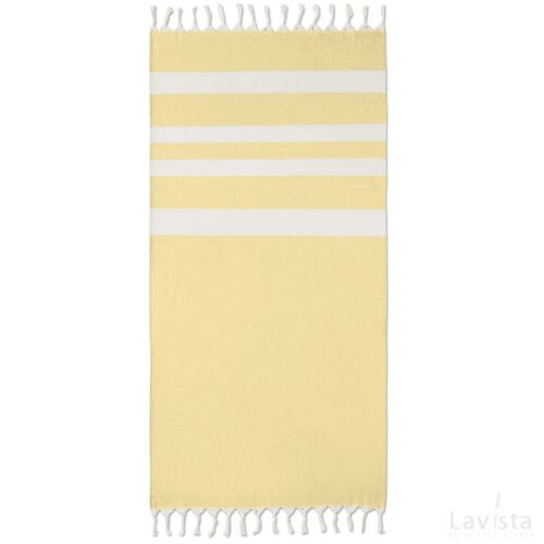 Hamman handdoek 140 gr/m² Agoura geel