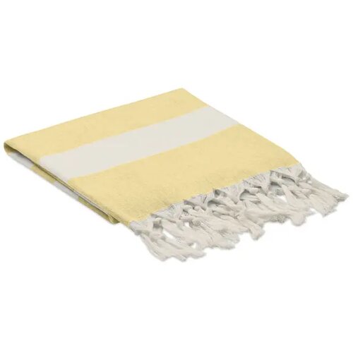 Gerecyclede hamam handdoek Geel