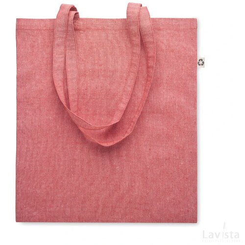 Boodschappentas lange hengsels Abin rood