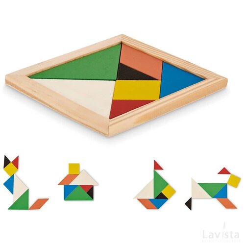 Tangram in hout Tangram hout