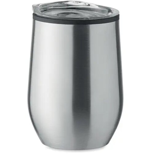 Dubbelwandige reisbeker (350 ml) Zilver