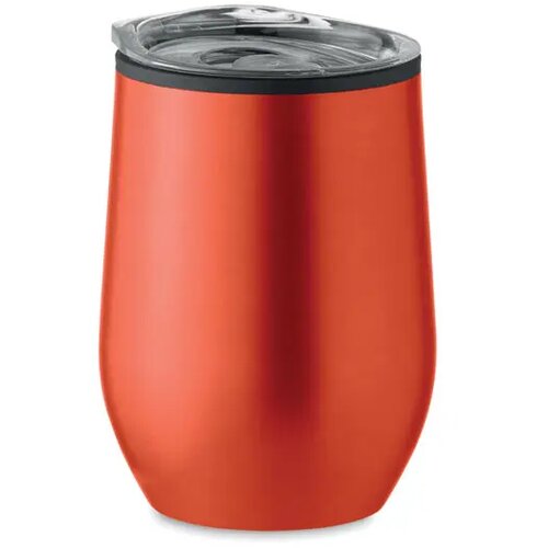 Dubbelwandige reisbeker (350 ml) Rood