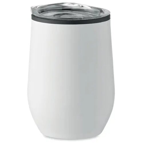 Dubbelwandige reisbeker (350 ml) Wit
