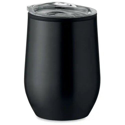 Dubbelwandige reisbeker (350 ml) Zwart