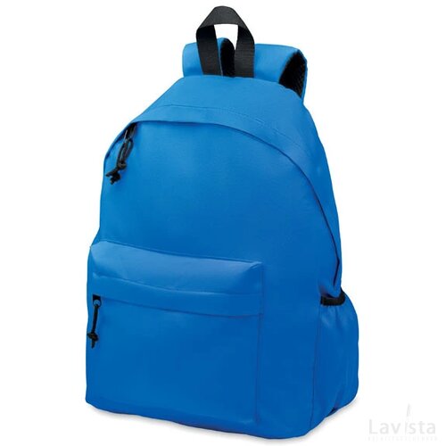 600d rpet polyester rugzak Bapal+ royal blauw