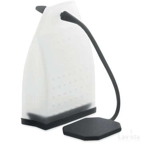 Siliconen theefilter Flaby zwart