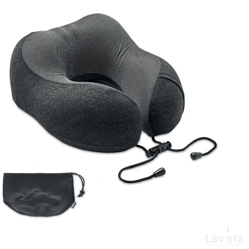 Reiskussen kationische stof Bantal donker grijs