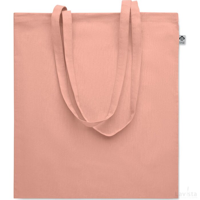 Tas organisch katoen 180 gr/m² Onel oranje