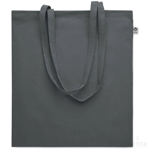 Tas organisch katoen 180 gr/m² Onel donker grijs