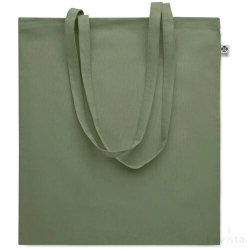 Tas organisch katoen 180 gr/m² Onel groen