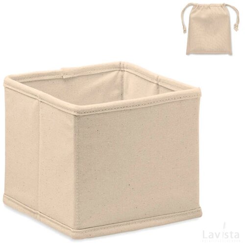 Kleine opbergdoos 220 gr/m² Kin beige