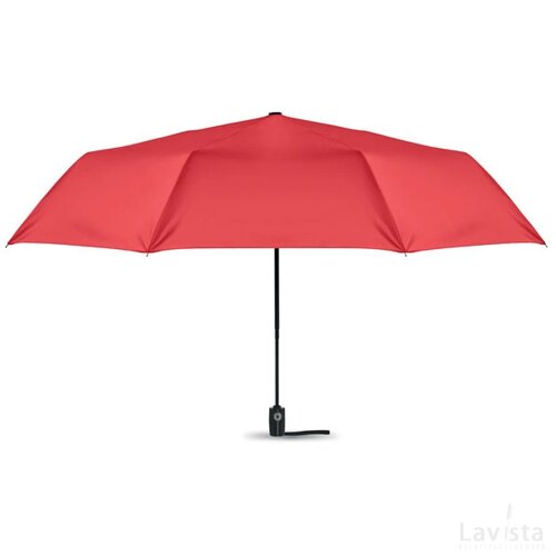 Windbestendige 27 inch paraplu Rochester rood