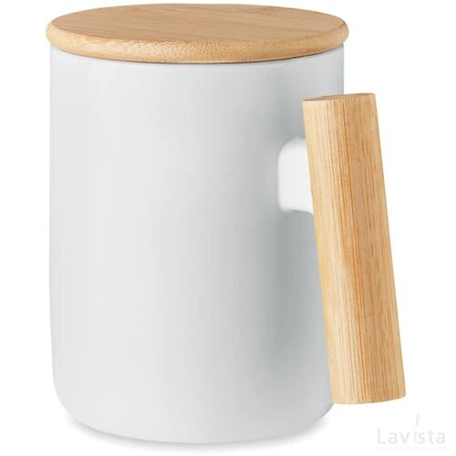 Porseleinen mok 380 ml Majest wit