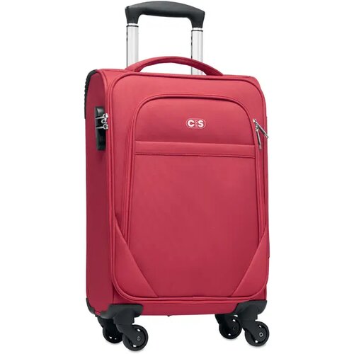 600d rpet zachte trolley Voyage rood