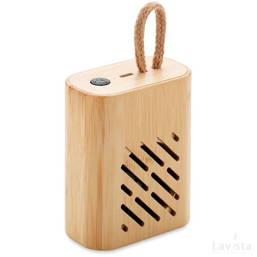 Draadloze 3w luidspreker Rey hout
