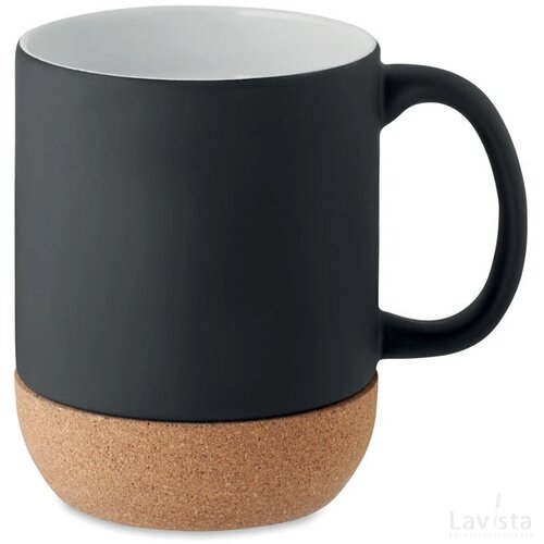 Matte keramische mok 300 ml Matt zwart