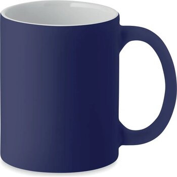 Matte gekleurde mok 300 ml Dublin colour donker marineblauw