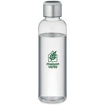 Tritan™ waterfles met drinkherinnering Transparant