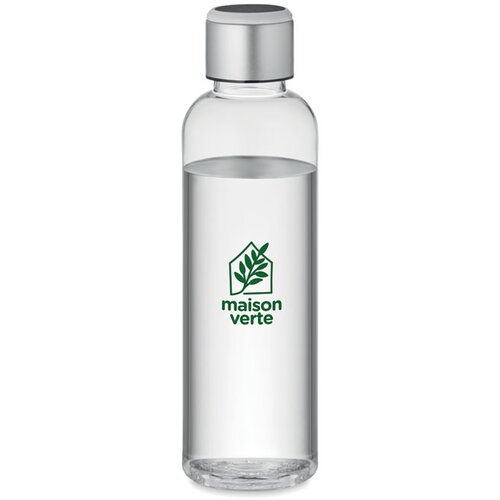 Tritan™ waterfles met drinkherinnering Transparant