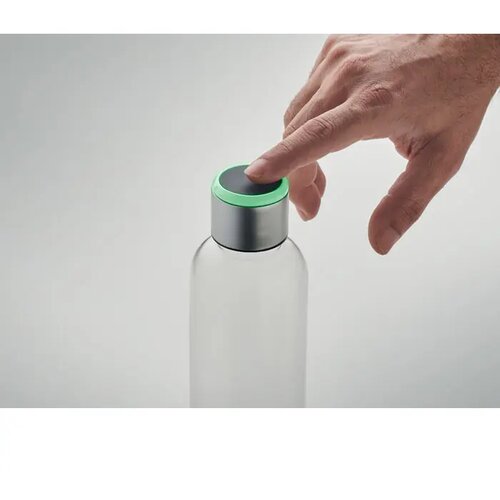 Tritan™ waterfles met drinkherinnering Transparant
