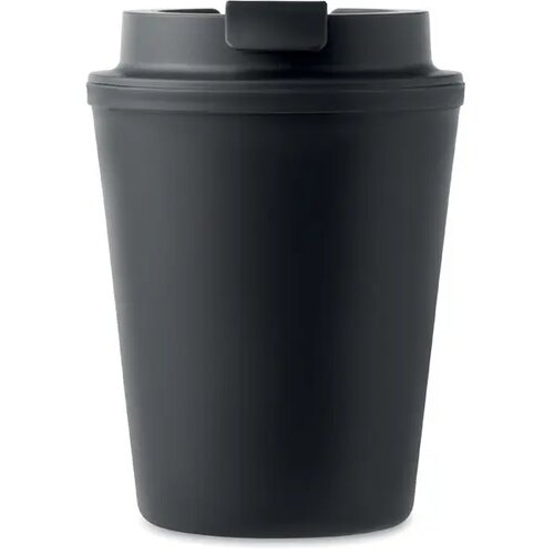 Gerecyclede thermosbeker Zwart 300 ml