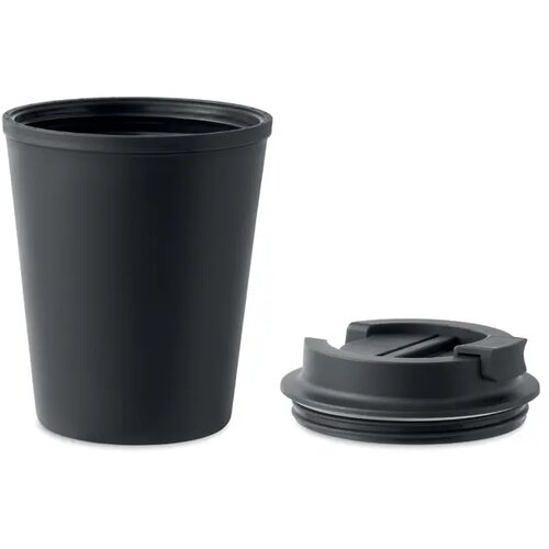 Gerecyclede thermosbeker Zwart 300 ml
